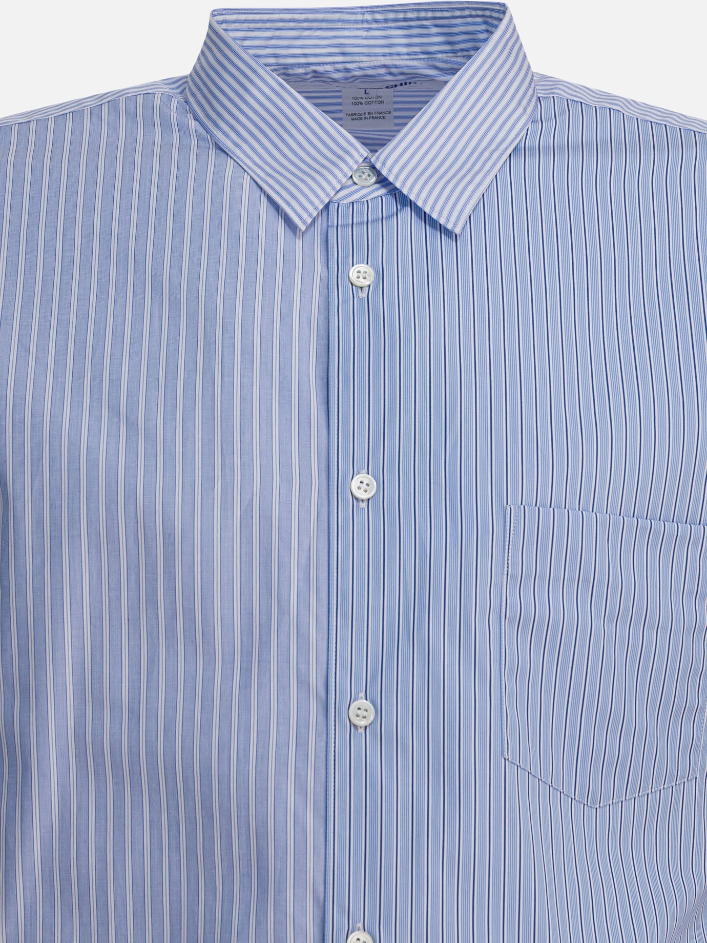 Camicie casual Striped  Azzurro - Comme Des Garçons Forever Uomo | PDP | VIETTI Online Store | Zoom-Modal_3
