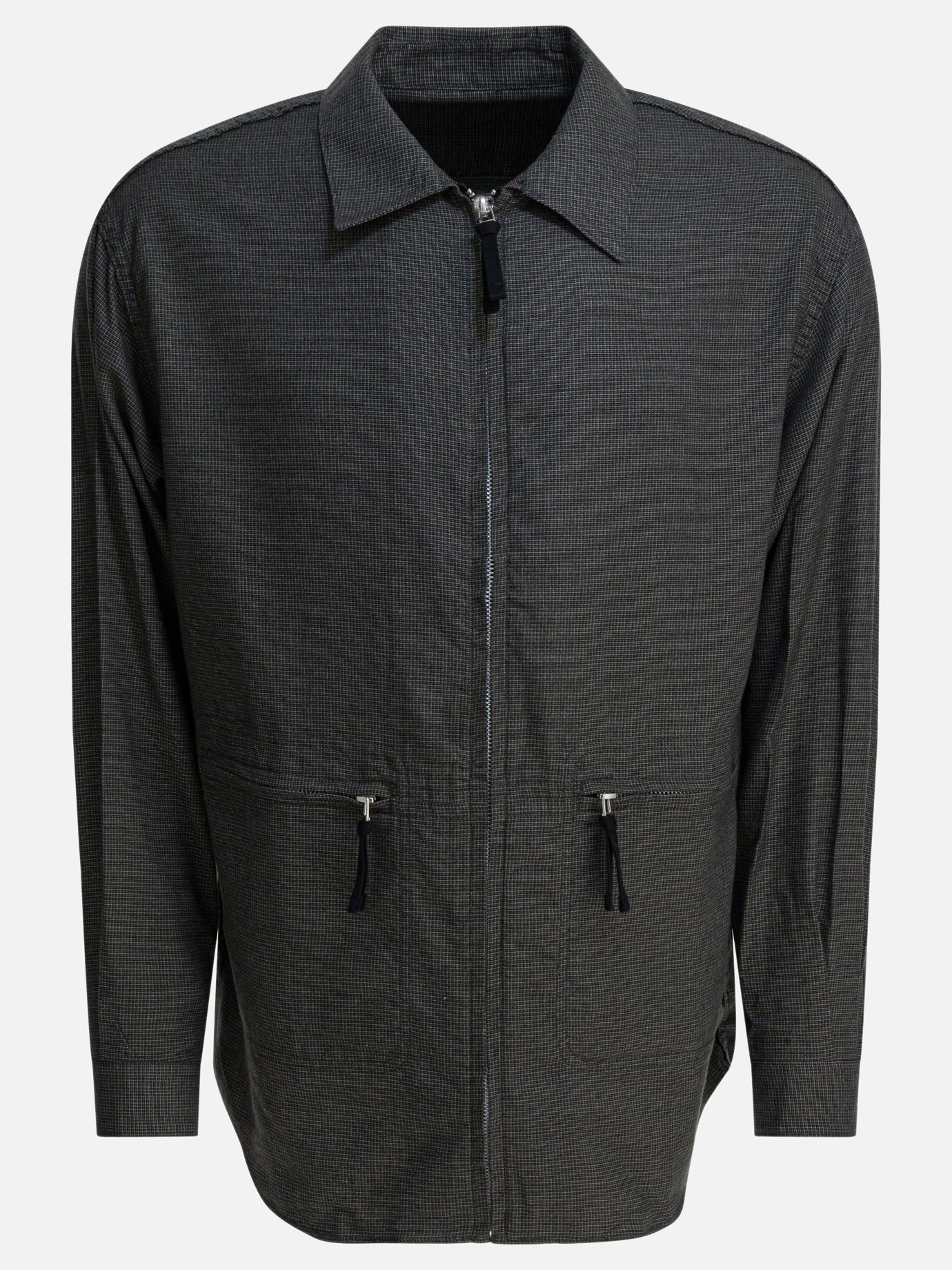 Giacche overshirt Check  Grigio - Comme Des Garçons Homme Uomo | PDP | VIETTI Online Store | thumbnail