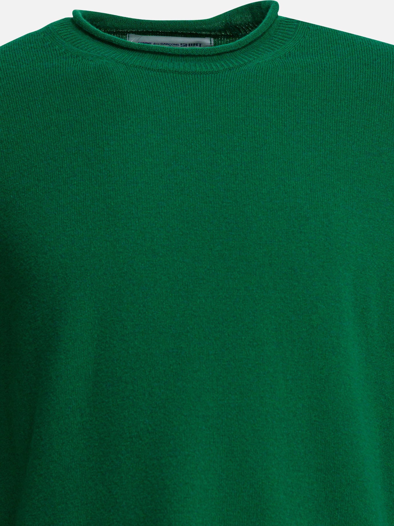 Maglioni girocollo Solid colour  Verde - Comme Des Garçons Shirt Uomo | PDP | VIETTI Online Store | Zoom-Modal_3
