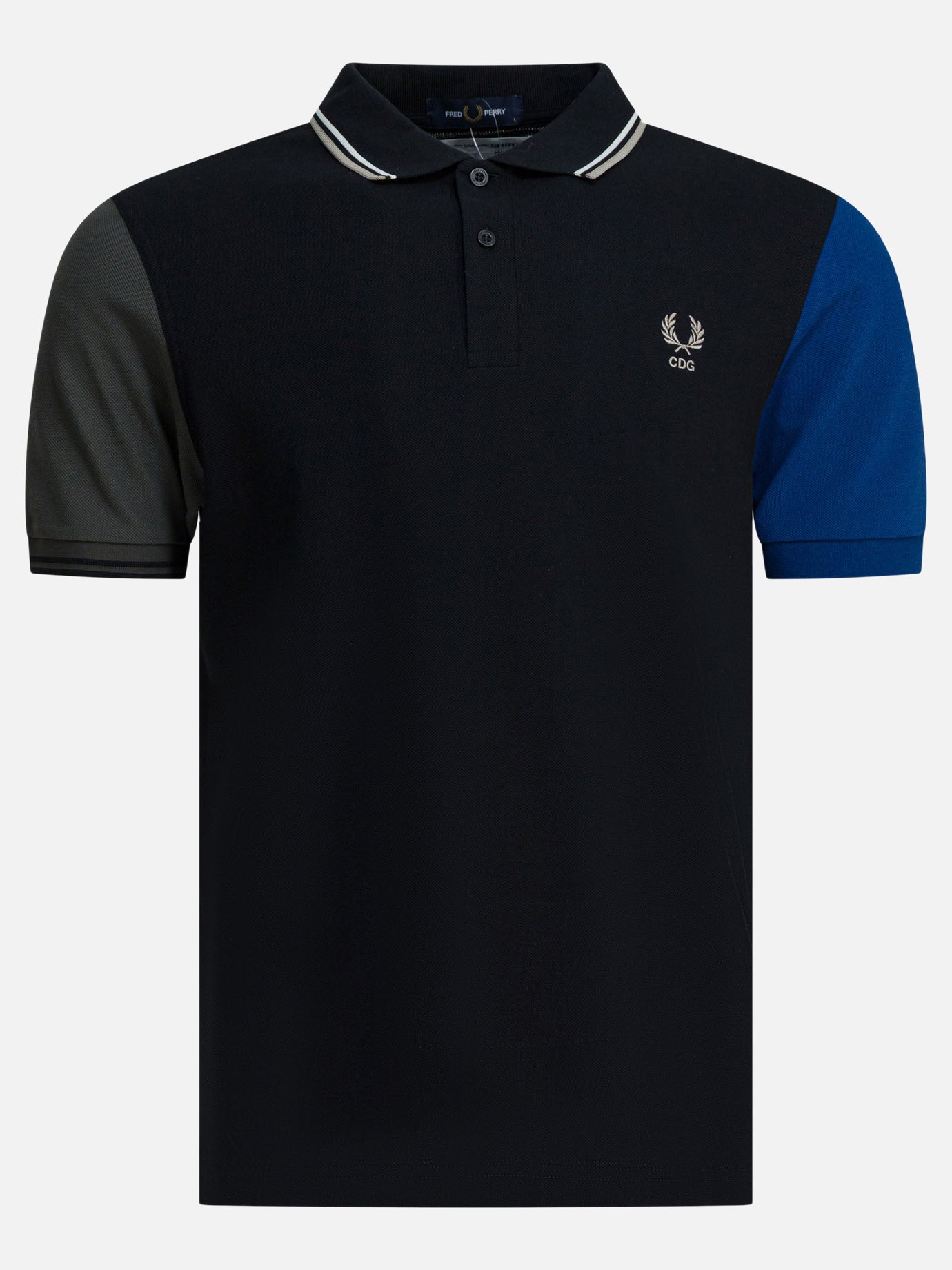 Polo shirts with buttons Logo  Black - Comme Des Garçons Shirt Men | PDP | VIETTI Online Store | Zoom-Modal
