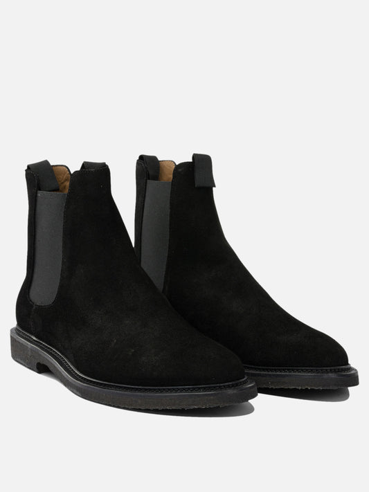 Chelsea boots 100% suede - 100% rubber  Black - Common Projects Men | PDP | VIETTI Online Store | 2
