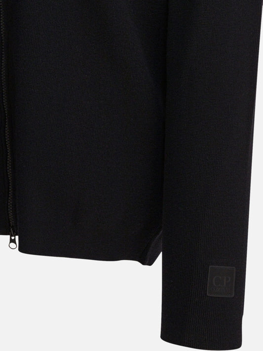 C.P. Company Zipper Sweater Black

