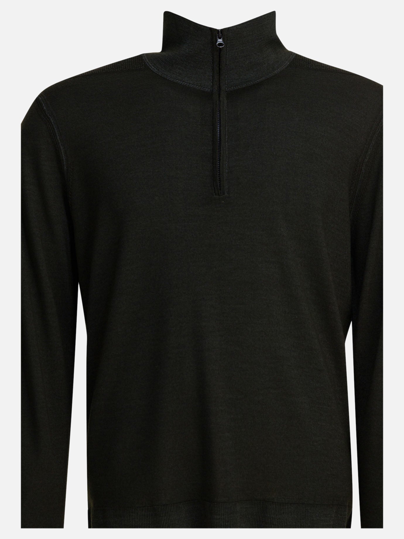 Maglioni con mezza zip Solid colour  Grigio - C.P. Company Uomo | PDP | VIETTI Online Store | Zoom-Modal_2
