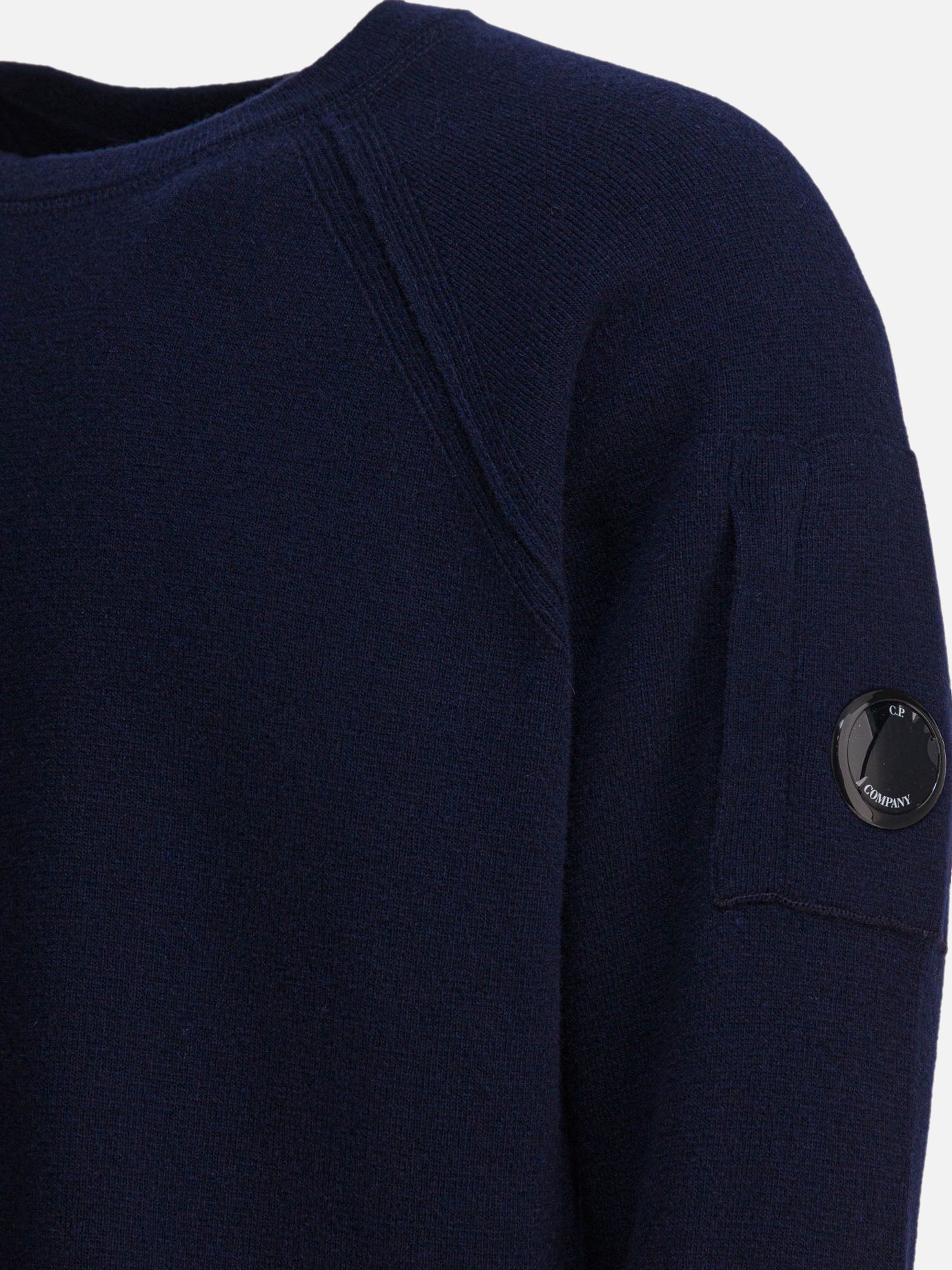 Crewneck sweaters Logo  Blue - C.P. Company Men | PDP | VIETTI Online Store | Zoom-Modal_4
