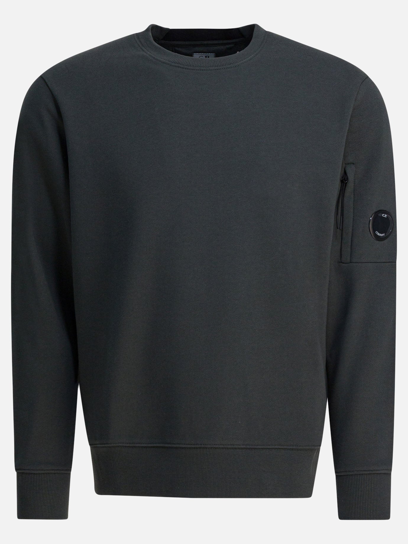 Felpe girocollo Solid colour  Grigio - C.P. Company Uomo | PDP | VIETTI Online Store | thumbnail
