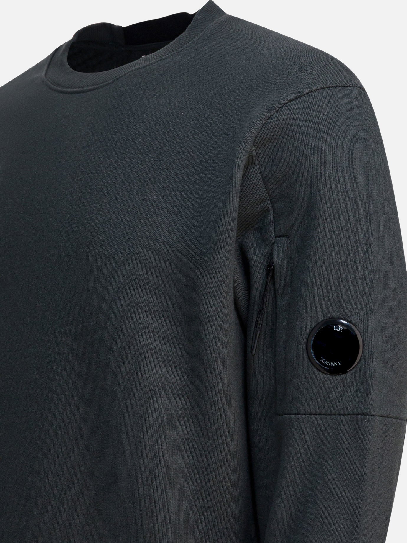 Felpe girocollo Solid colour  Grigio - C.P. Company Uomo | PDP | VIETTI Online Store | thumbnail_4