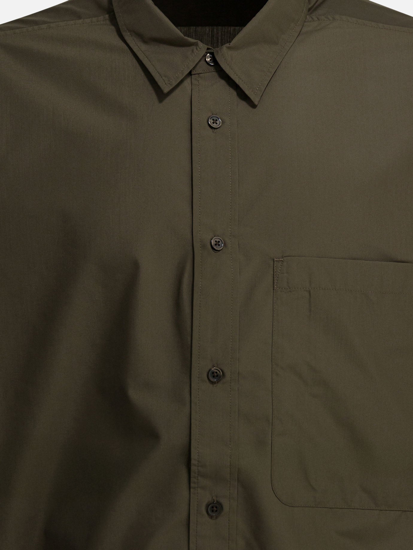 Casual shirts Solid colour  Brown - Daiwa Pier 39 Men | PDP | VIETTI Online Store | Zoom-Modal_3
