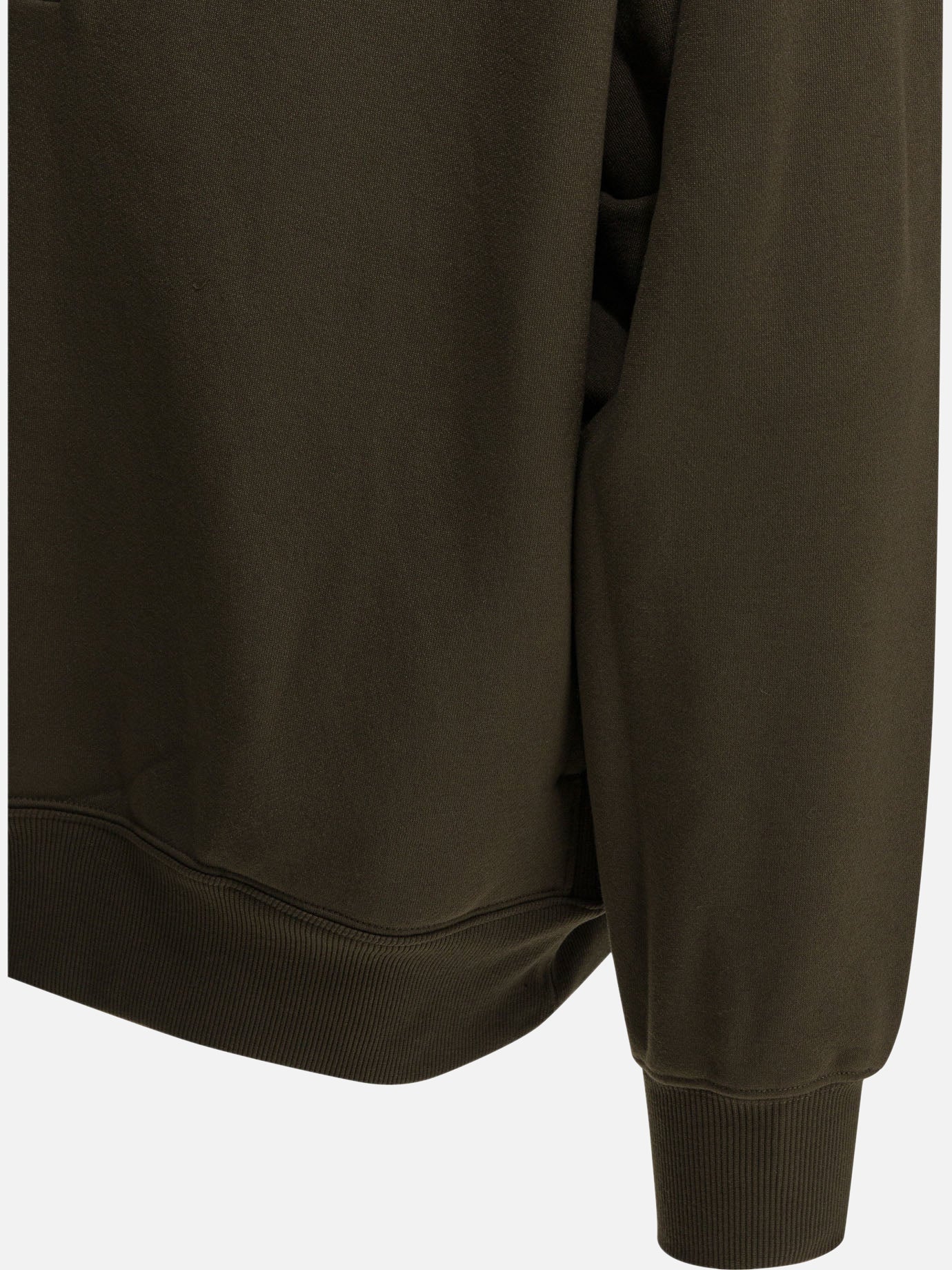 Felpe con mezza zip Solid colour  Marrone - Daiwa Pier 39 Uomo | PDP | VIETTI Online Store | Zoom-Modal_4
