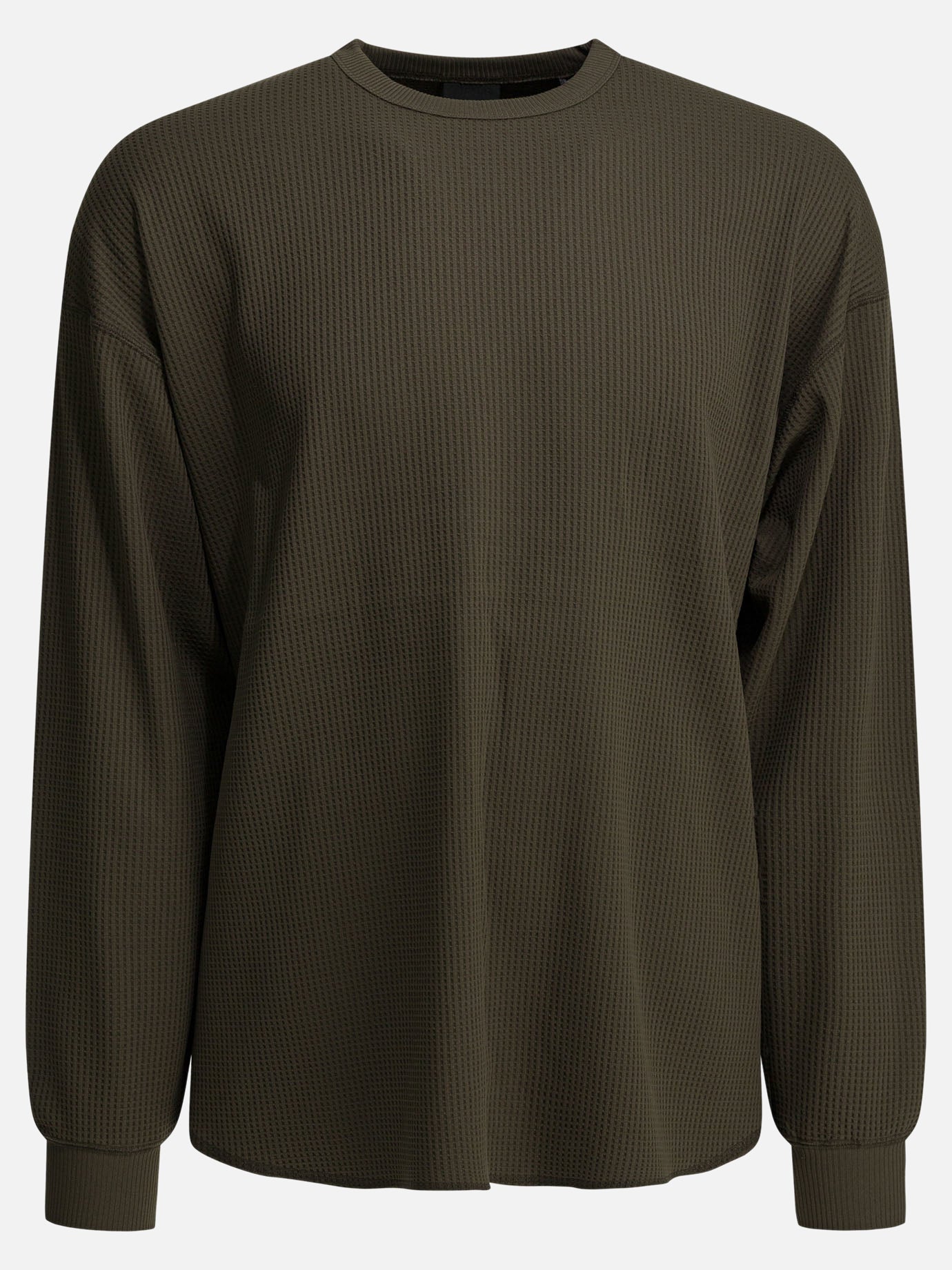 T-shirt girocollo Solid colour  Marrone - Daiwa Pier 39 Uomo | PDP | VIETTI Online Store | thumbnail