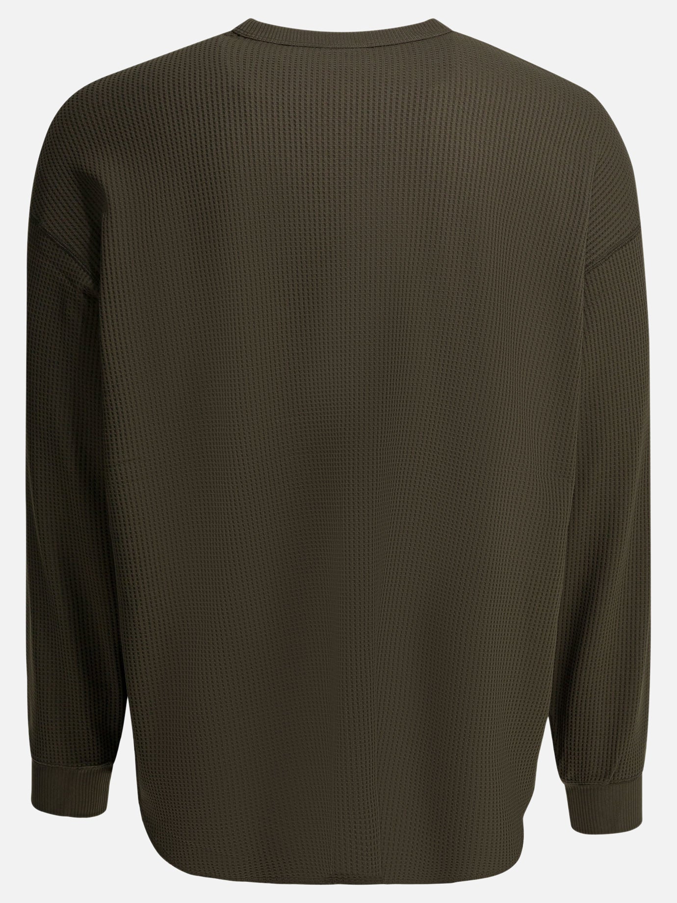 T-shirt girocollo Solid colour  Marrone - Daiwa Pier 39 Uomo | PDP | VIETTI Online Store | thumbnail_2