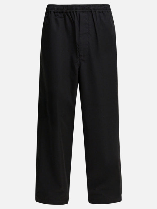 Pantaloni casual Solid colour  Nero - Daiwa Pier 39 Uomo | PDP | VIETTI Online Store 
