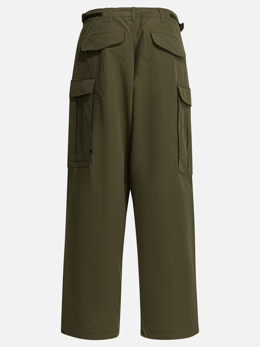 Pantaloni cargo & parachute Solid colour  Verde - Daiwa Pier 39 Uomo | PLP | VIETTI Online Store | 2
