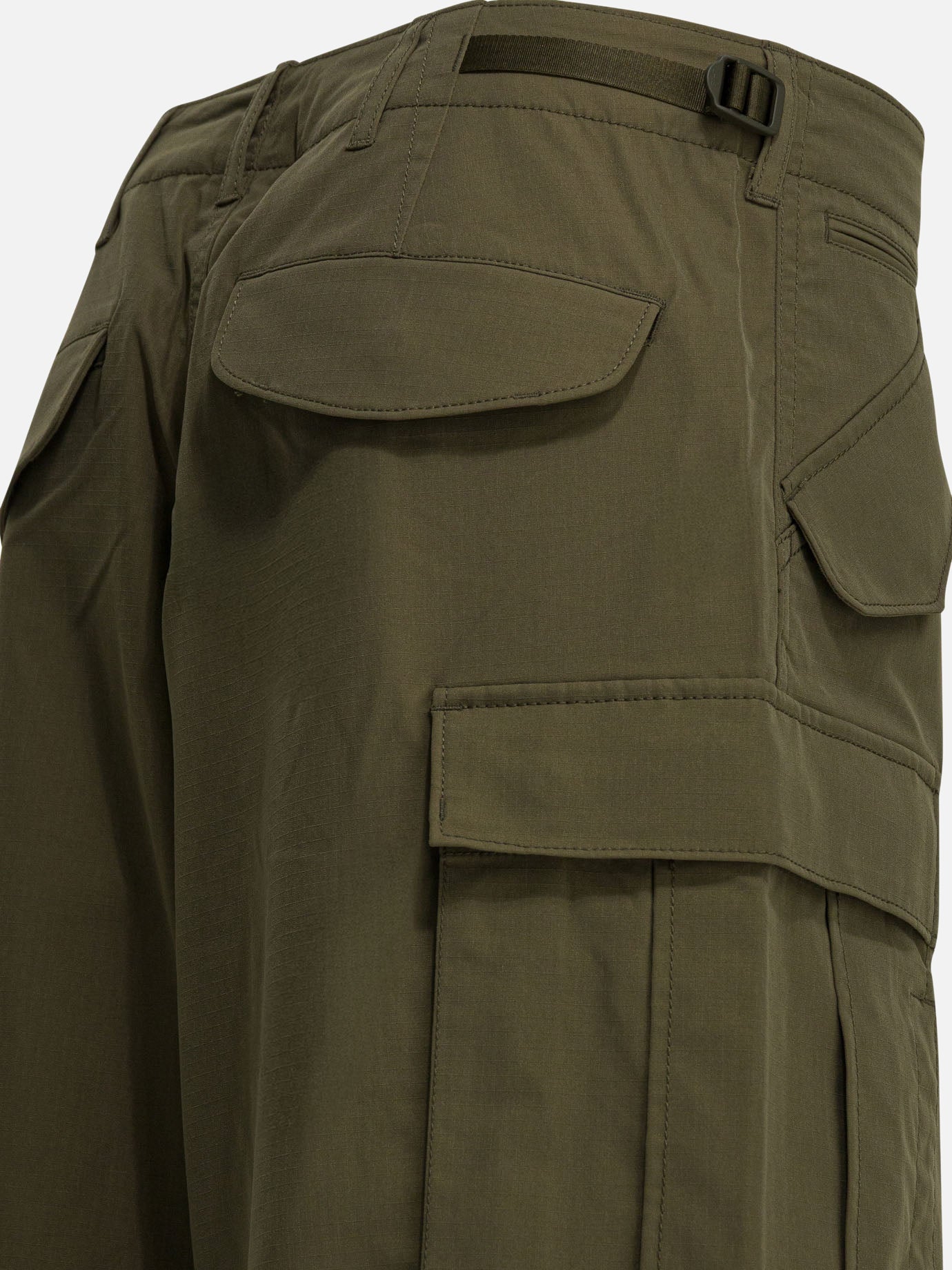 Pantaloni cargo & parachute Solid colour  Verde - Daiwa Pier 39 Uomo | PDP | VIETTI Online Store | Zoom-Modal_4
