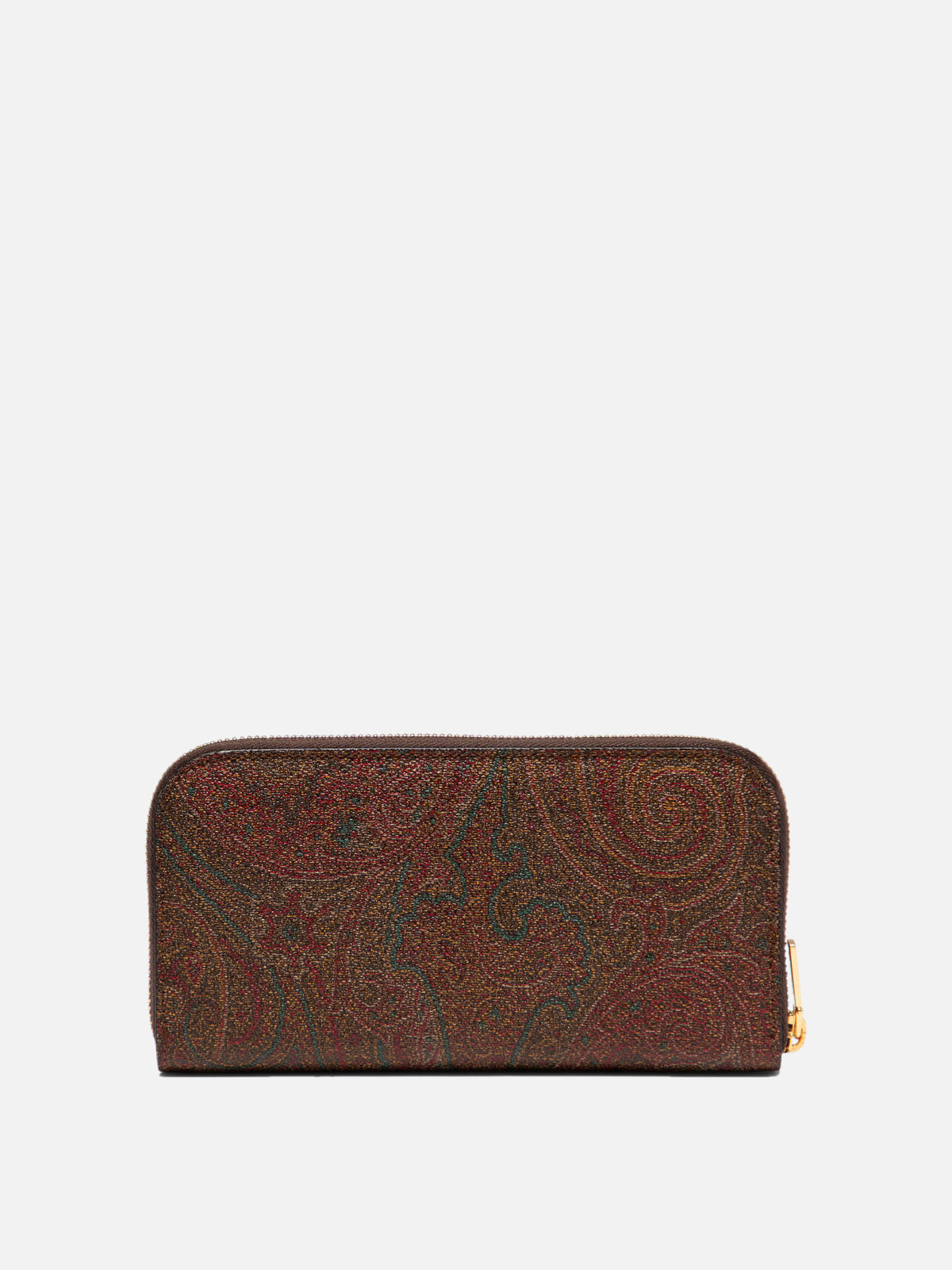 Etro "Arnica" Wallet with Pegaso Bordeaux