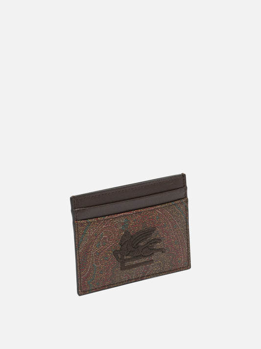 Etro Portacarte "Arnica" con Pegaso 14623626_UNI Bordeaux 2