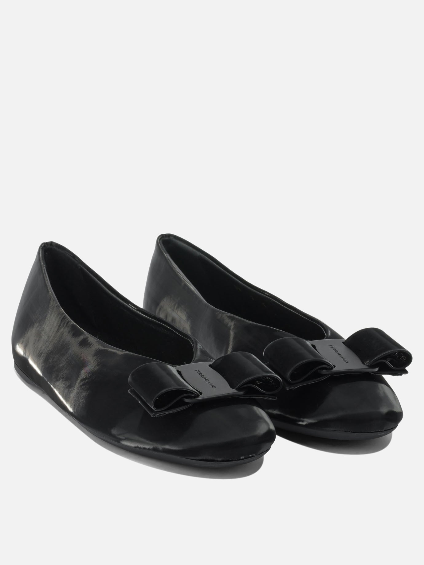 Classic ballet flats 0784803  Black - Ferragamo Women | PDP | VIETTI Online Store | thumbnail_2