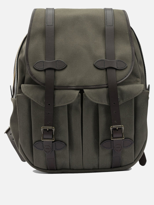 Casual backpacks 100% cotton  Green - Filson Men | PLP | VIETTI Online Store 
