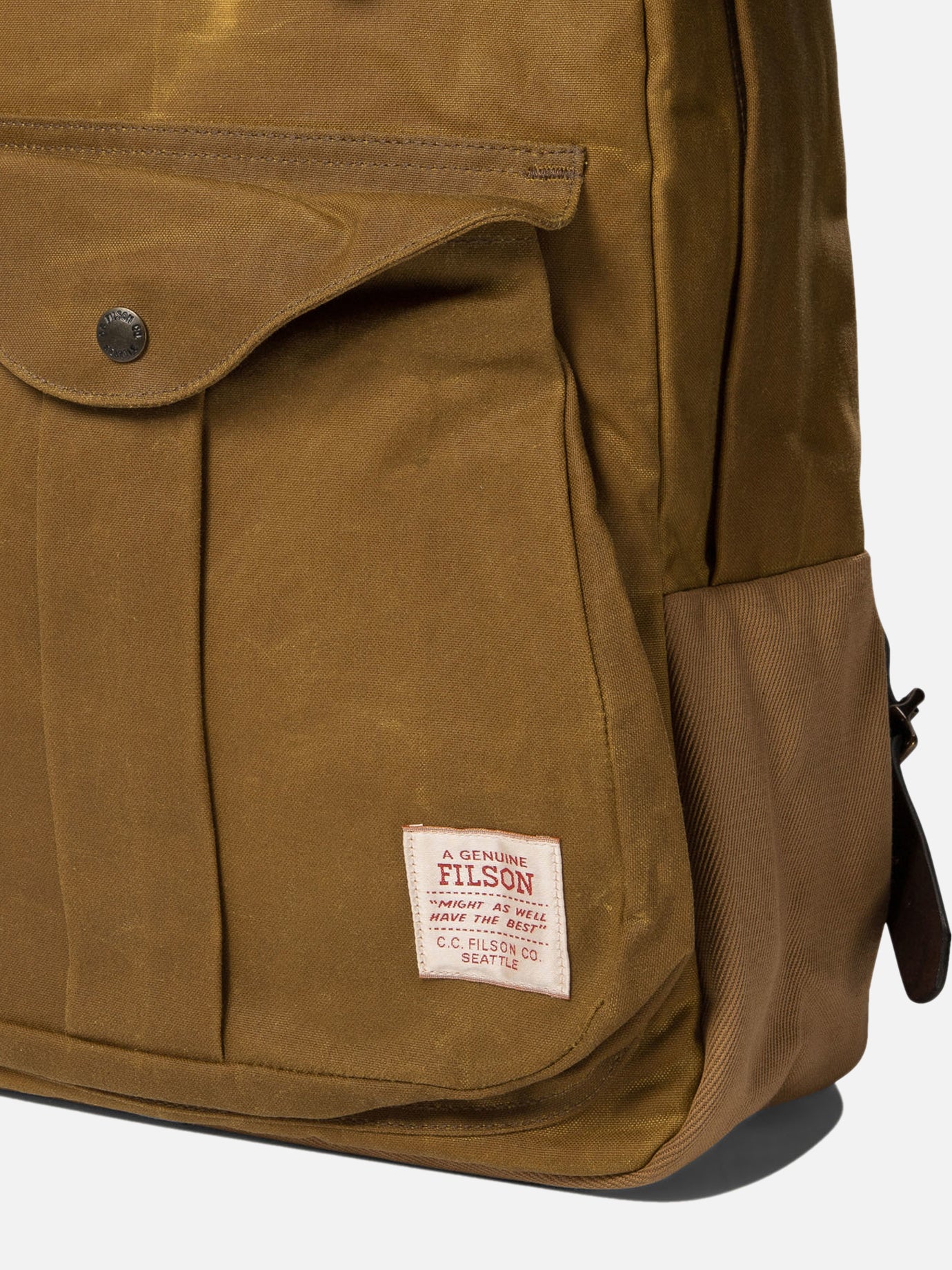 Zaini casual 100% cotton  Marrone - Filson Uomo | PDP | VIETTI Online Store | thumbnail_4