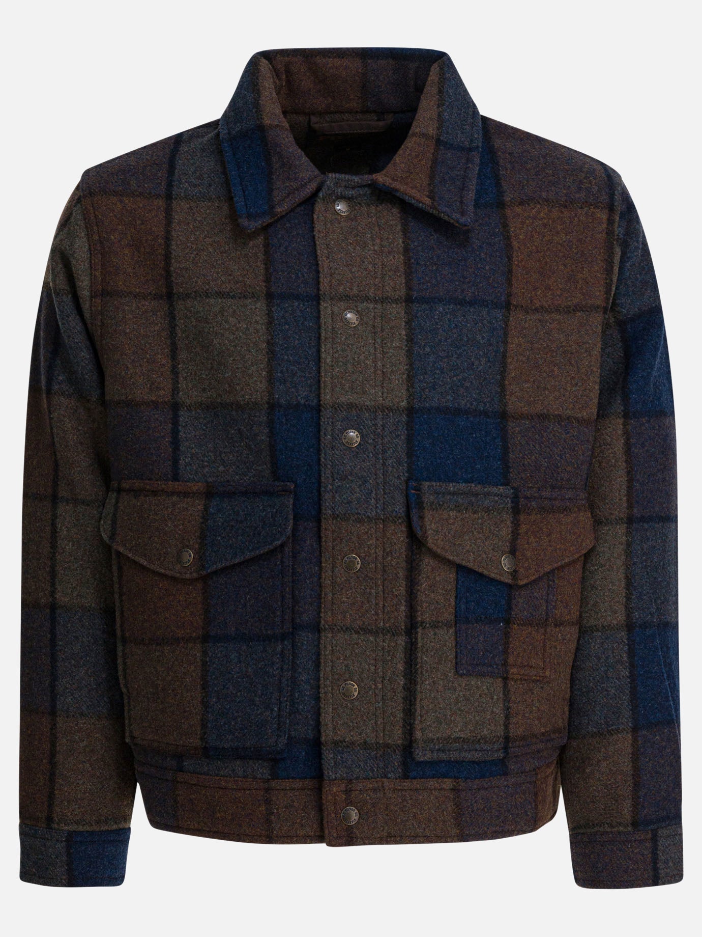Fleece jackets Check  Blue - Filson Men | PDP | VIETTI Online Store | Zoom-Modal
