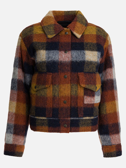 Giacche overshirt Check  Rosso - Filson Donna | PDP | VIETTI Online Store 
