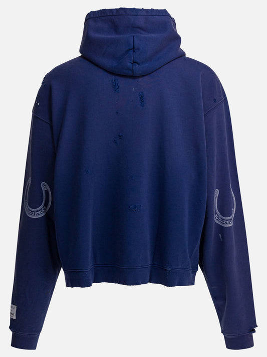 Felpe con cappuccio Print  Blu - Gallery Dept. Uomo | VIETTI Online Store | 2

