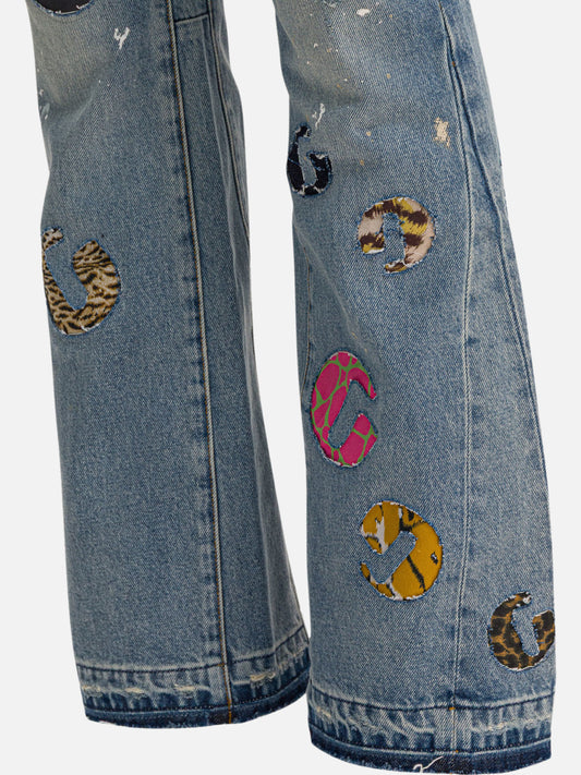Gallery Dept. "G Time La Flare" Jeans Light blue

