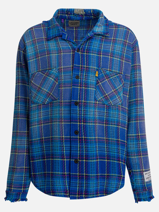 Camicie casual Check  Blu - Gallery Dept. Uomo | VIETTI Online Store 
