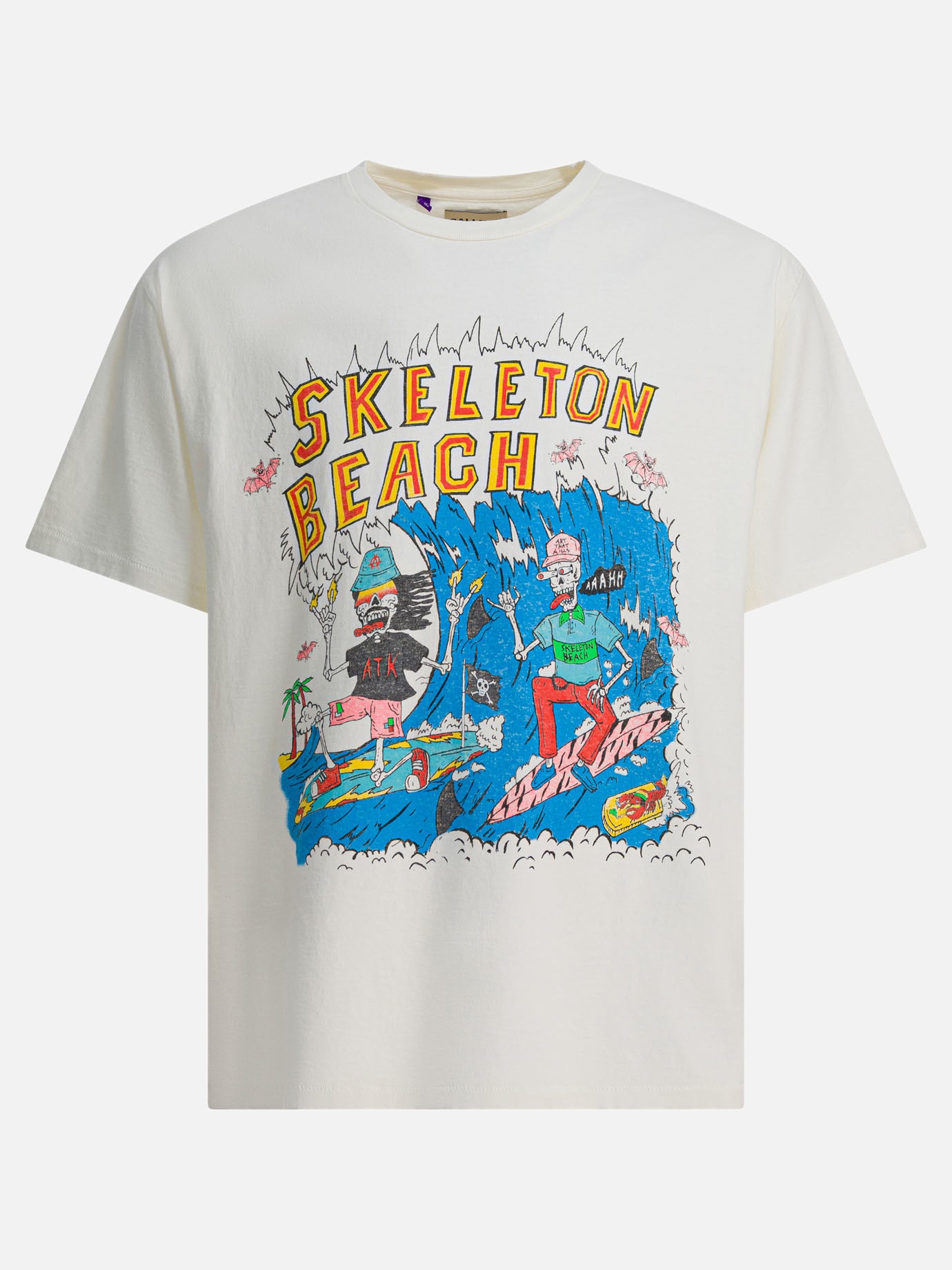 T-shirt girocollo Print  Bianco - Gallery Dept. Uomo | PDP | VIETTI Online Store | Zoom-Modal
