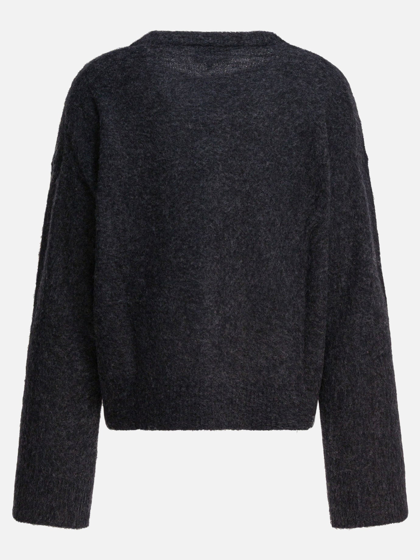 Crewneck sweaters Logo  Black - Ganni Women | PDP | VIETTI Online Store | thumbnail_2