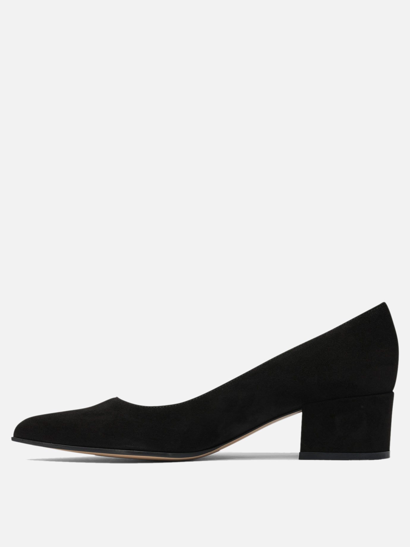 Décolleté 100% suede - 100% leather  Nero - Gianvito Rossi Donna | PDP | VIETTI Online Store | Zoom-Modal_3
