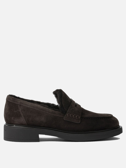 Loafers 100% calf leather - 100% rubber  Brown - Gianvito Rossi Women | VIETTI Online Store 
