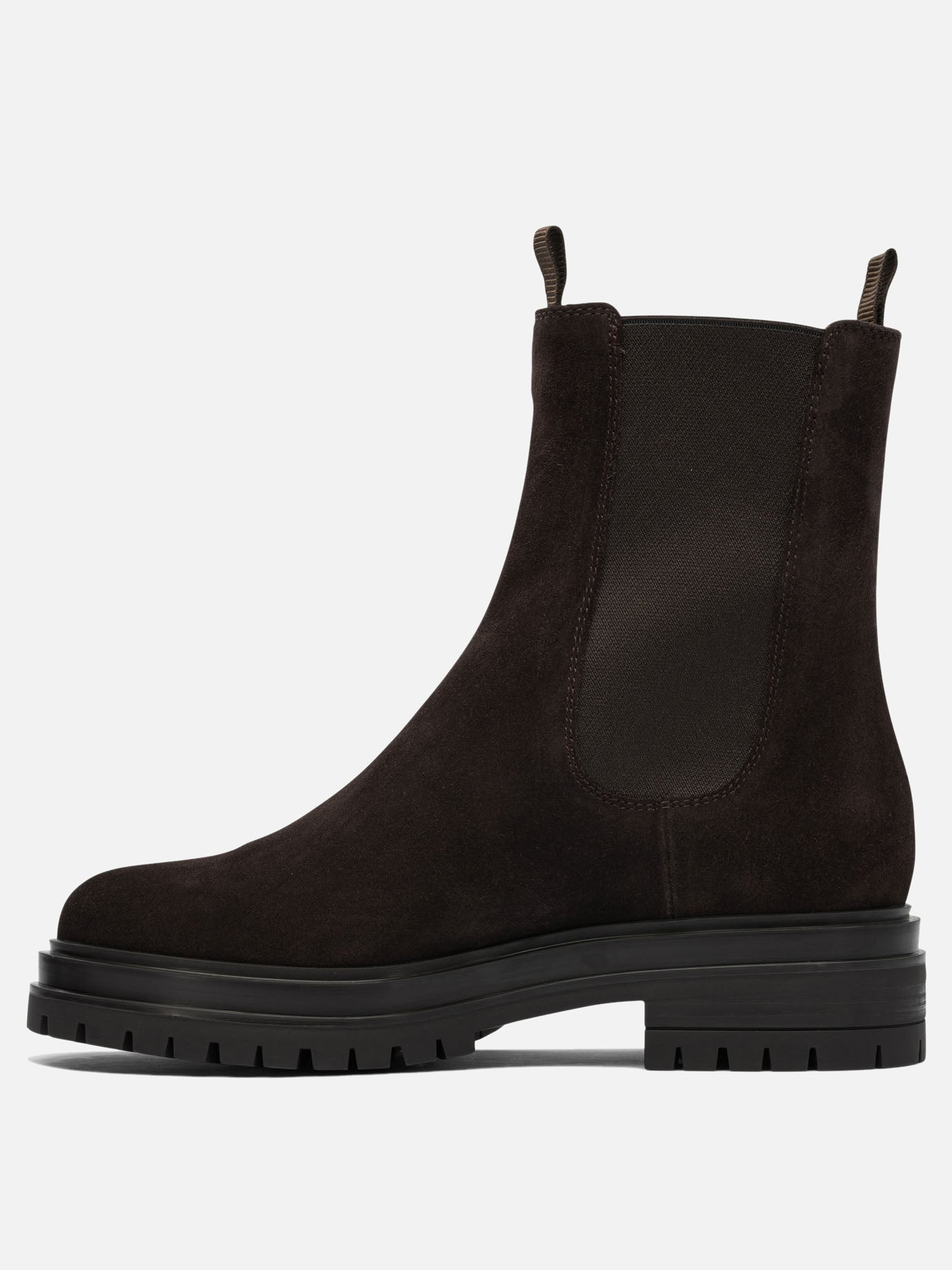 Stivaletti Chelsea 100% leather - 100% rubber  Marrone - Gianvito Rossi Donna | PDP | VIETTI Online Store | thumbnail_3