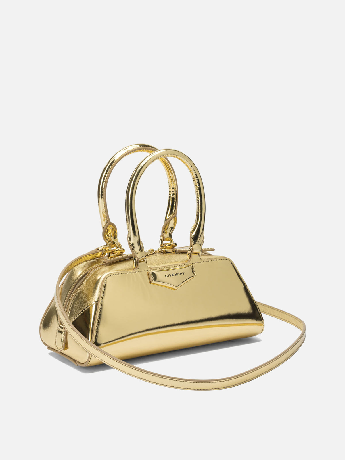 Givenchy "Antigona East-West" crossbody bag Gold - VIETTI