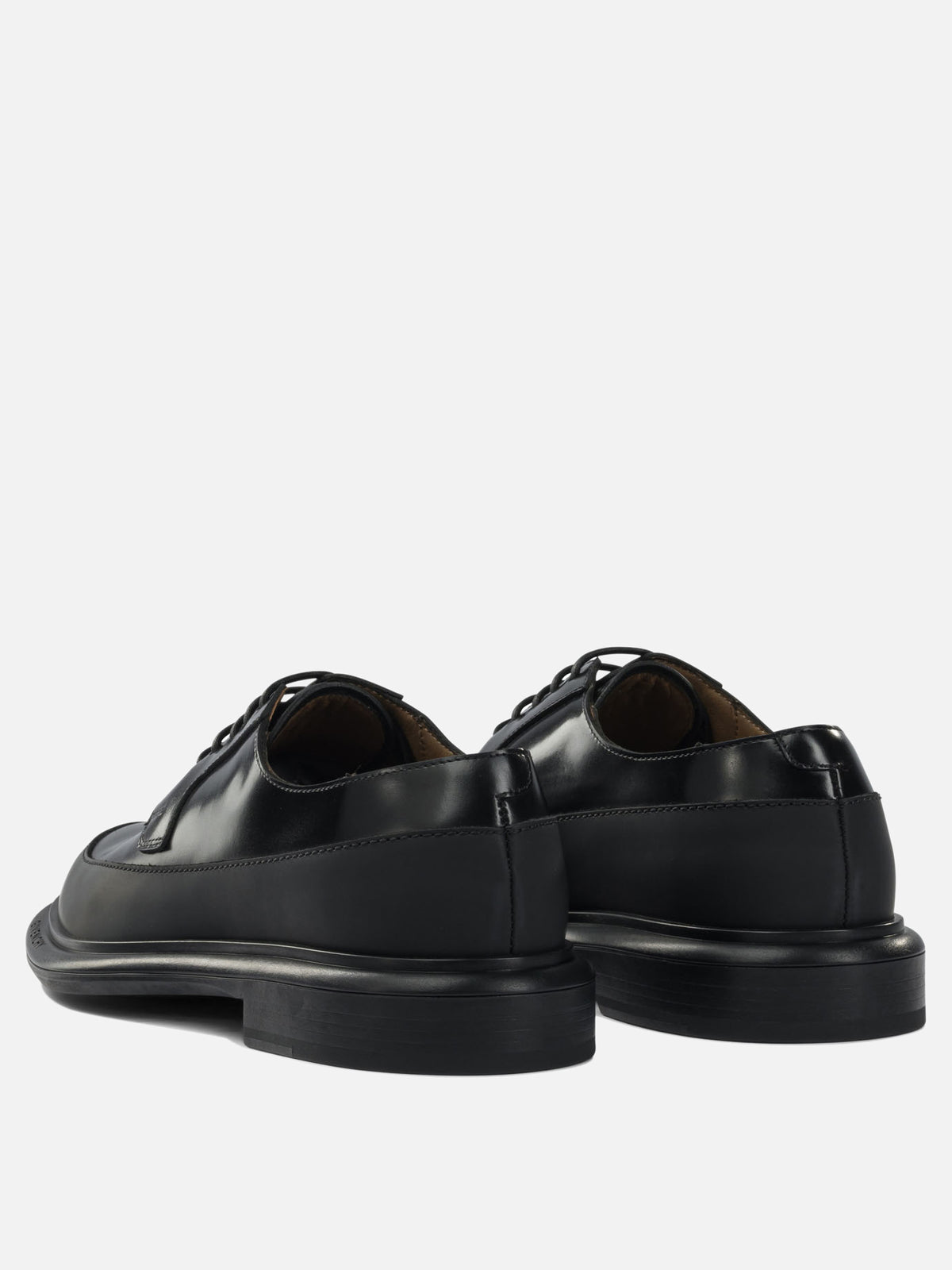 Givenchy Leather derby lace-ups Black