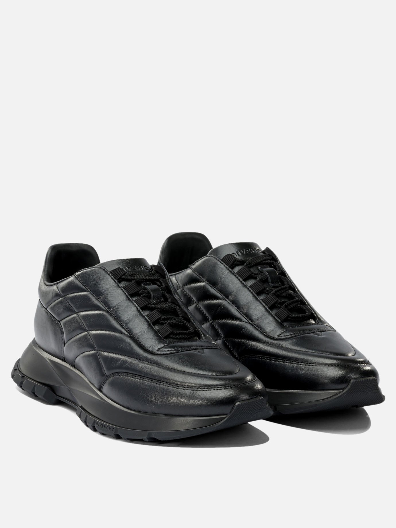 Sneaker basse 100% leather - 100% rubber  Nero - Givenchy Uomo | PDP | VIETTI Online Store | thumbnail_2