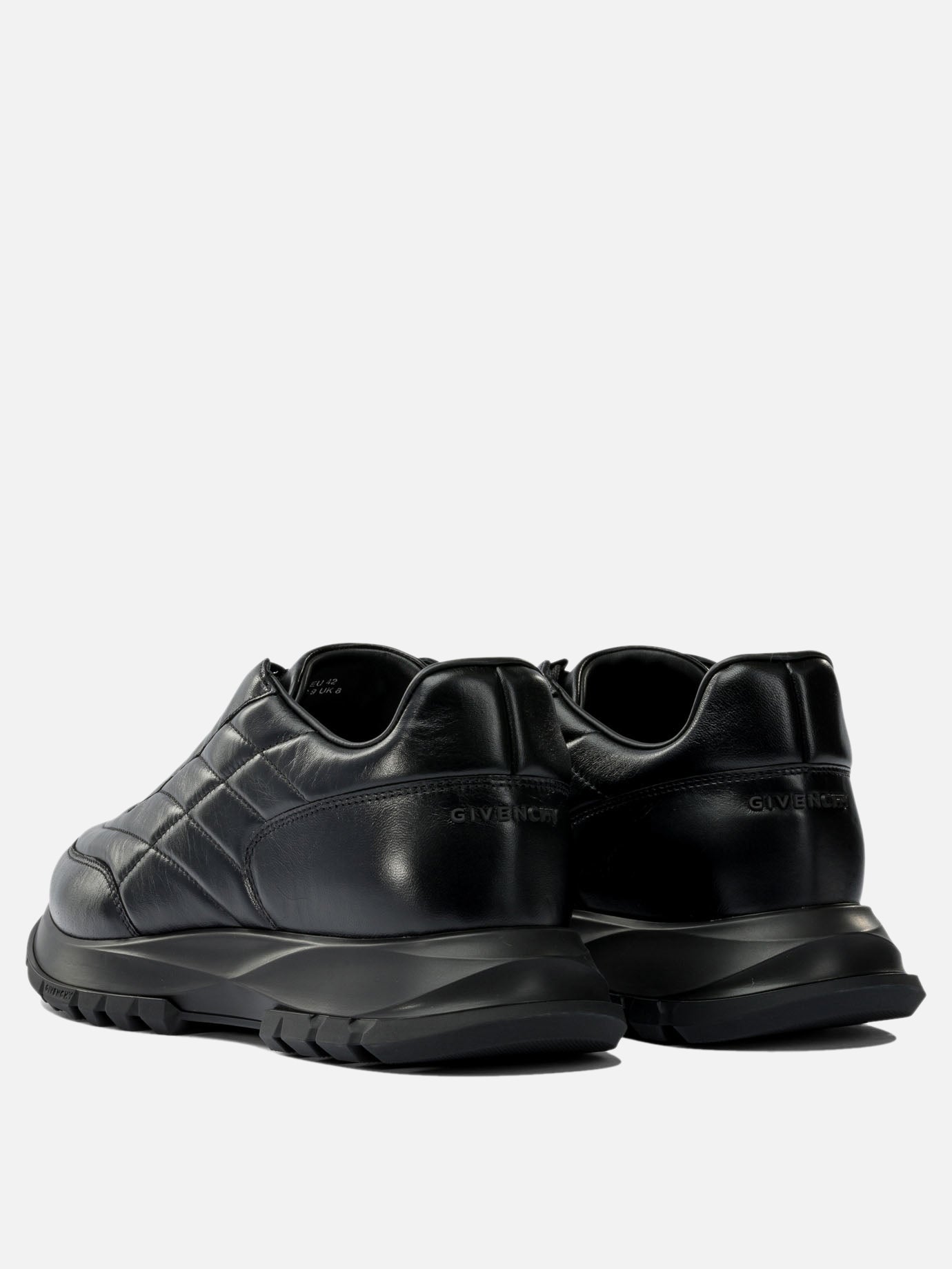 Sneaker basse 100% leather - 100% rubber  Nero - Givenchy Uomo | PDP | VIETTI Online Store | thumbnail_4