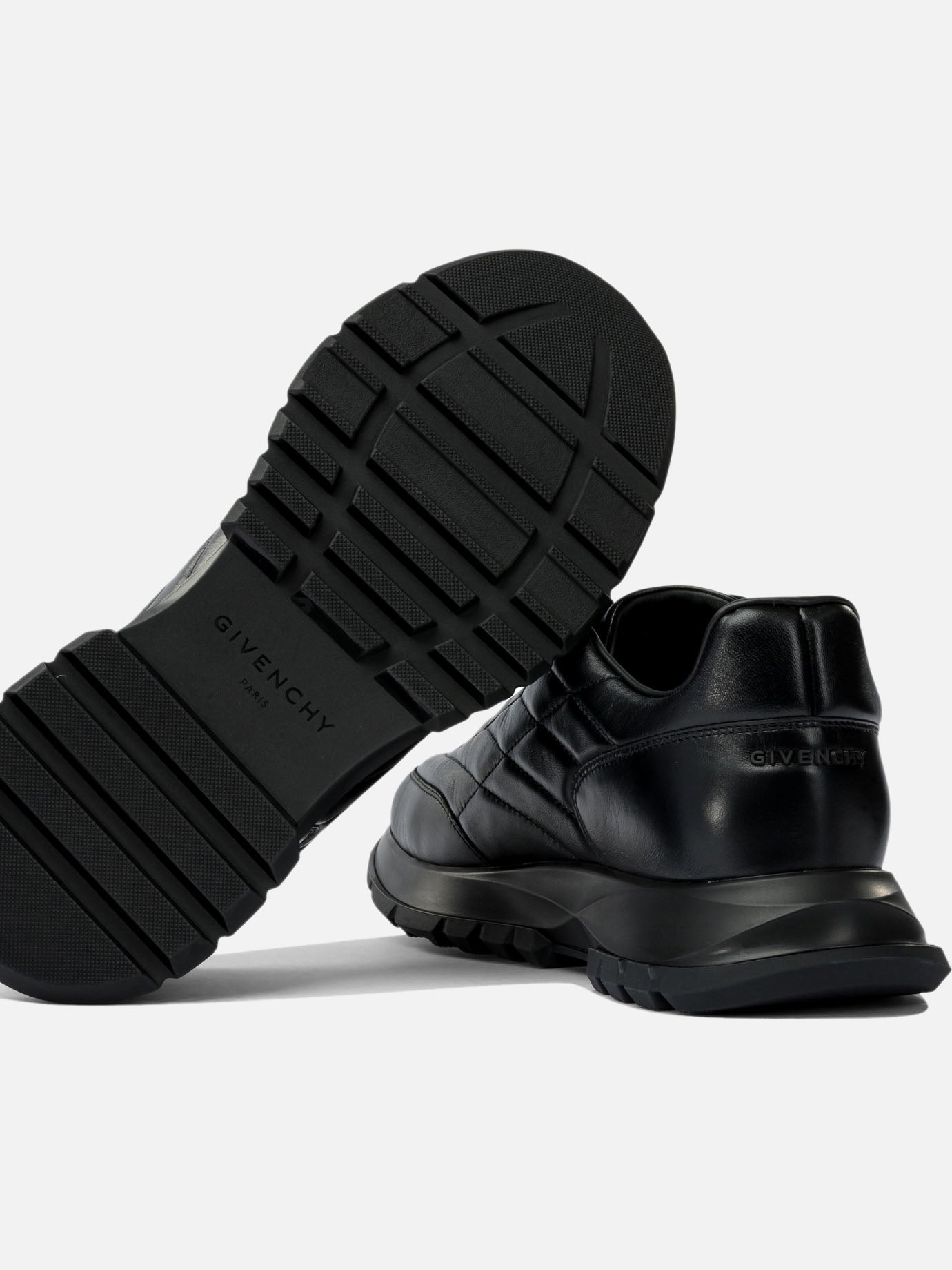 Sneaker basse 100% leather - 100% rubber  Nero - Givenchy Uomo | PDP | VIETTI Online Store | thumbnail_5