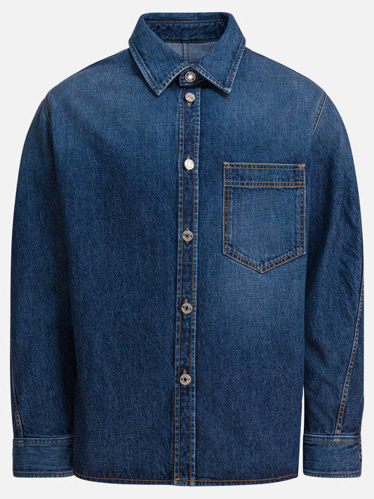 Givenchy Denim overshirt 19353261_M Blue 1