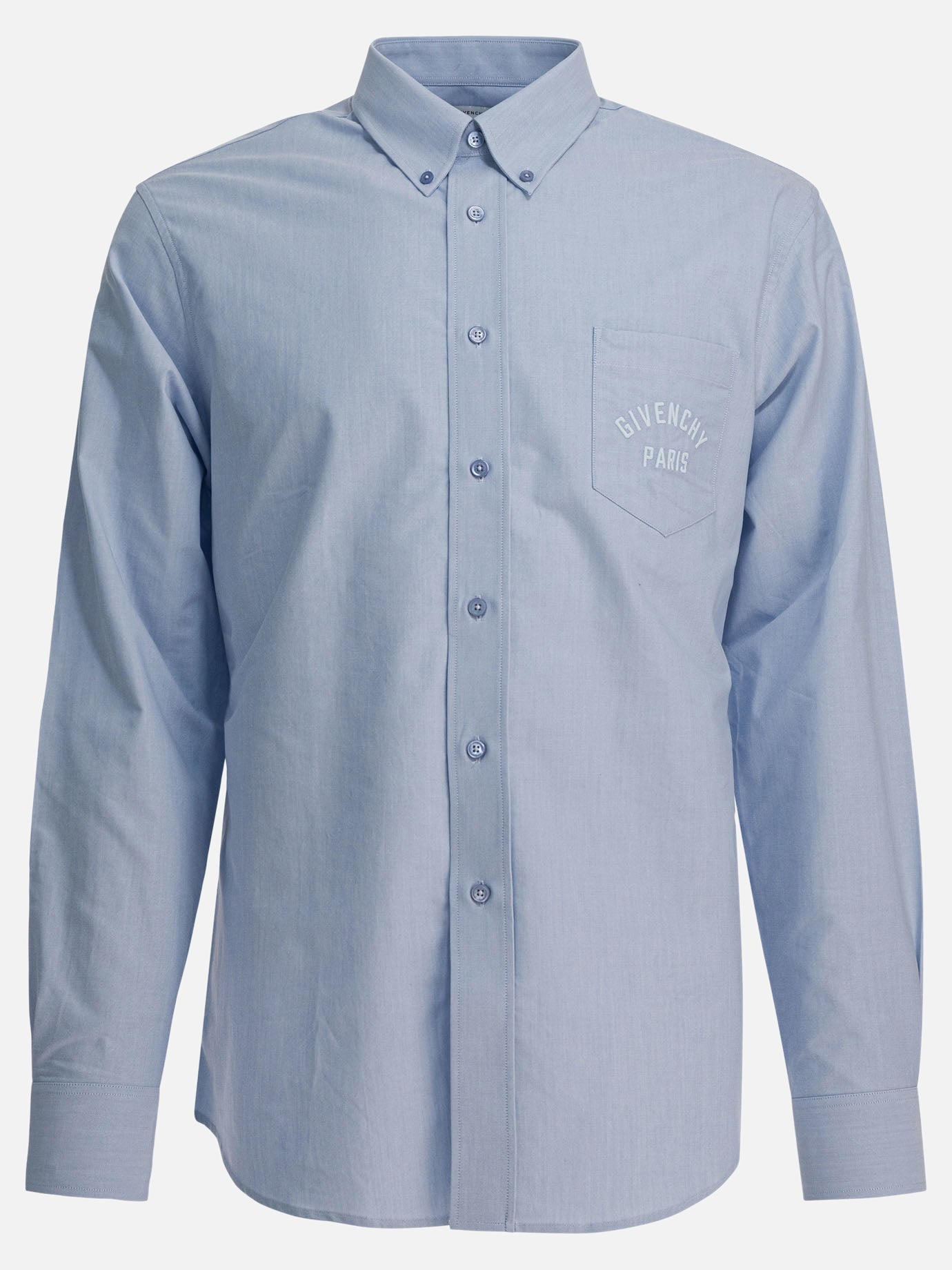 Camicie casual Logo  Azzurro - Givenchy Uomo | PDP | VIETTI Online Store | Zoom-Modal
