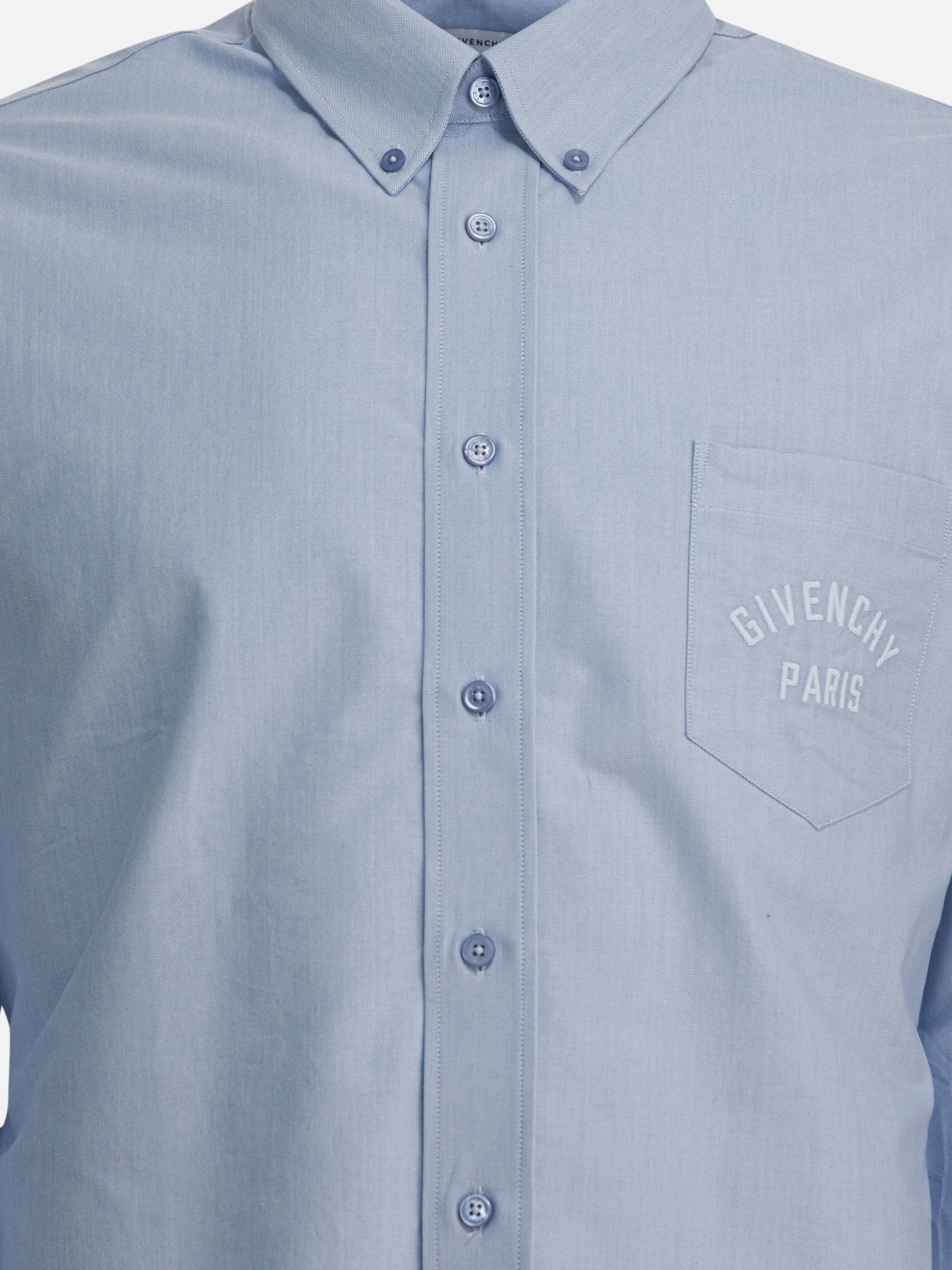 Camicie casual Logo  Azzurro - Givenchy Uomo | PDP | VIETTI Online Store | thumbnail_3