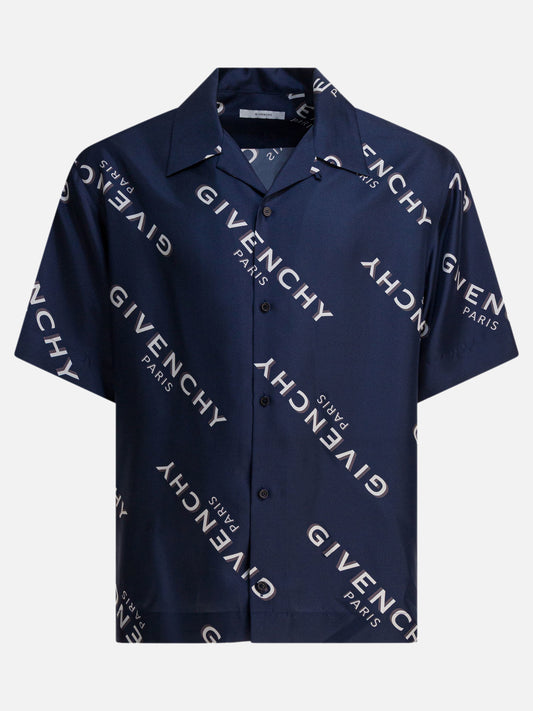 Casual shirts Logo  Blue - Givenchy Men | PDP | VIETTI Online Store 
