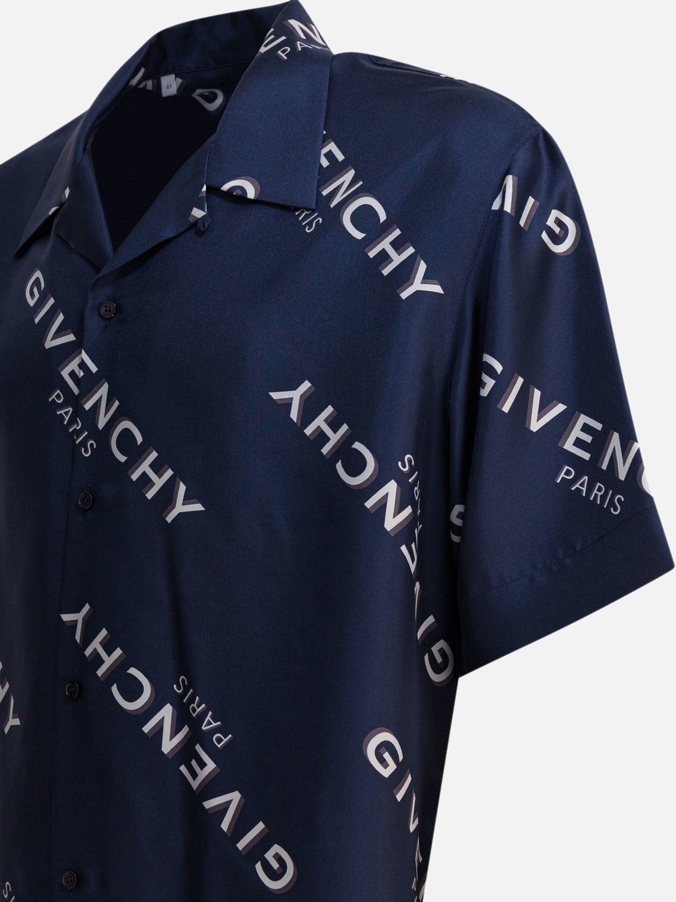 Camicie casual Logo  Blu - Givenchy Uomo | PDP | VIETTI Online Store | thumbnail_4