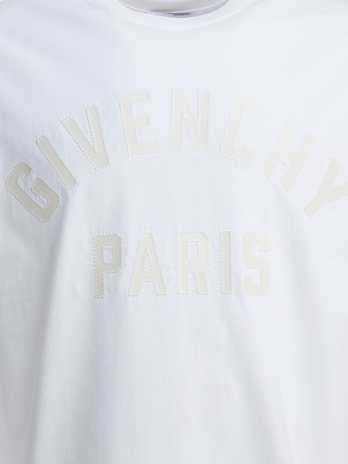 T-shirt girocollo Logo  Bianco - Givenchy Uomo | PDP | VIETTI Online Store | Zoom-Modal_3

