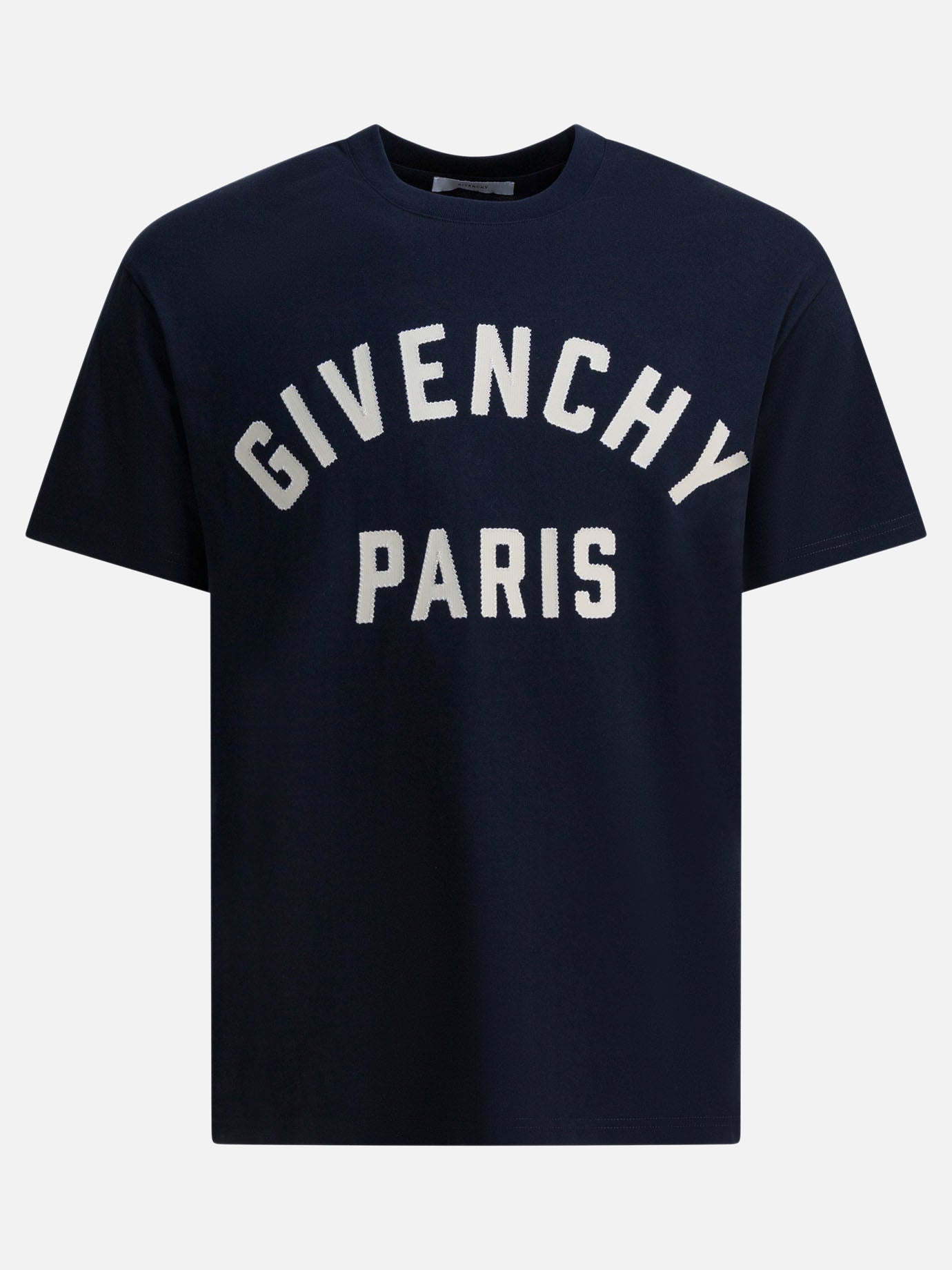 T-shirt girocollo Logo  Blu - Givenchy Uomo | PDP | VIETTI Online Store | Zoom-Modal
