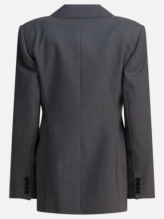 Blazers Solid colour  Grey - Givenchy Women | VIETTI Online Store | 2
