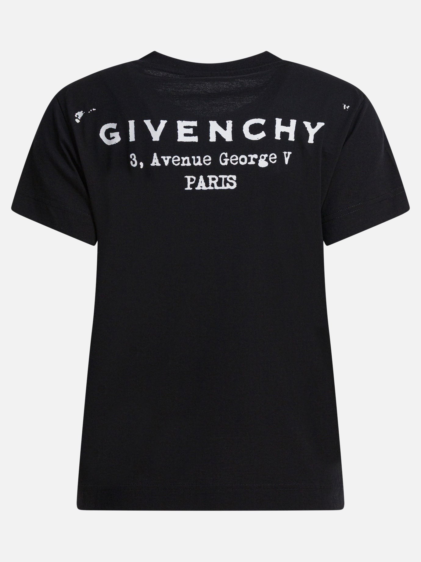 Givenchy T-shirt with GIVENCHY print Black - Women | VIETTI Online