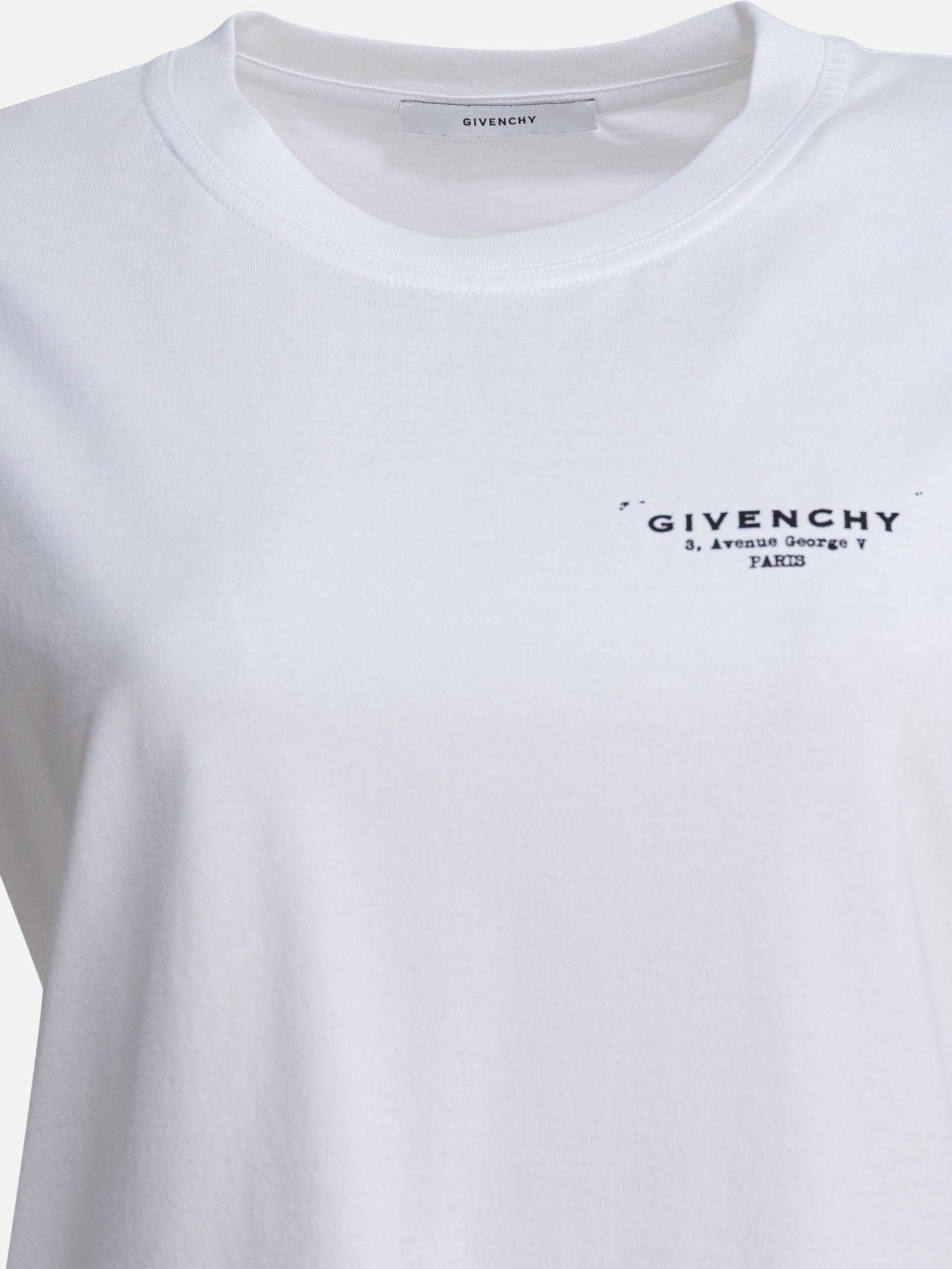 T-shirt girocollo Logo  Bianco - Givenchy Donna | PDP | VIETTI Online Store | thumbnail_3