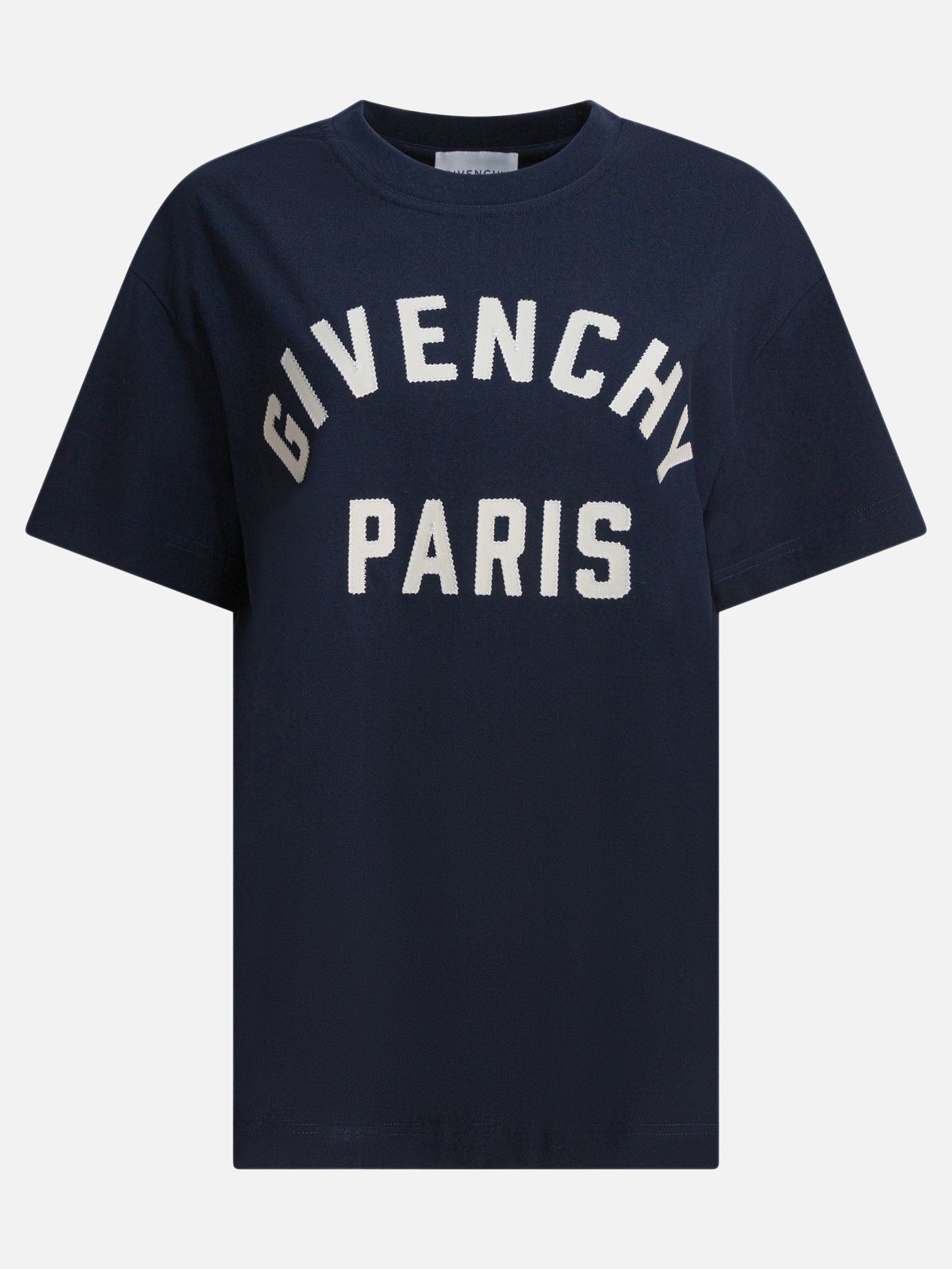 T-shirt girocollo Logo  Blu - Givenchy Donna | PDP | VIETTI Online Store | thumbnail