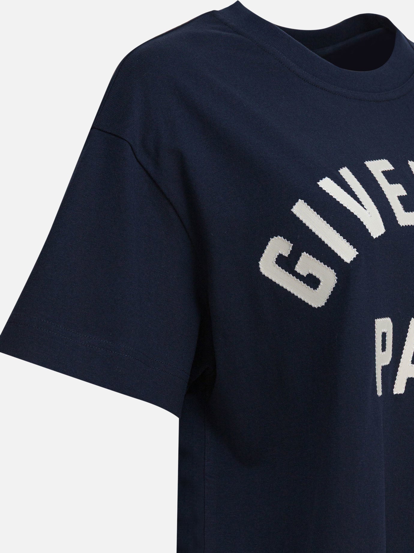 T-shirt girocollo Logo  Blu - Givenchy Donna | PDP | VIETTI Online Store | Zoom-Modal_4
