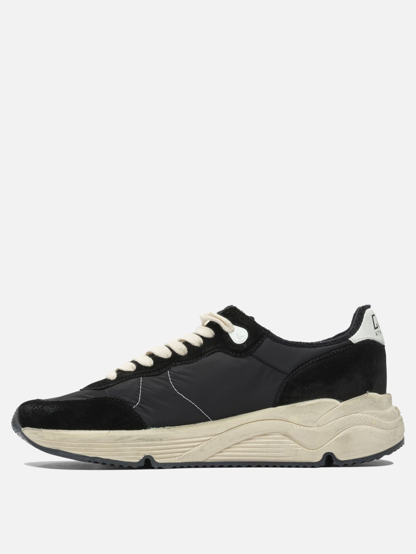 Low top sneakers 34% polyester 30% cow leather 19% polyamide 16% cotton 1% polyurethane - 100% rubber  Black - Golden Goose Men | PDP | VIETTI Online Store | Zoom-Modal_3
